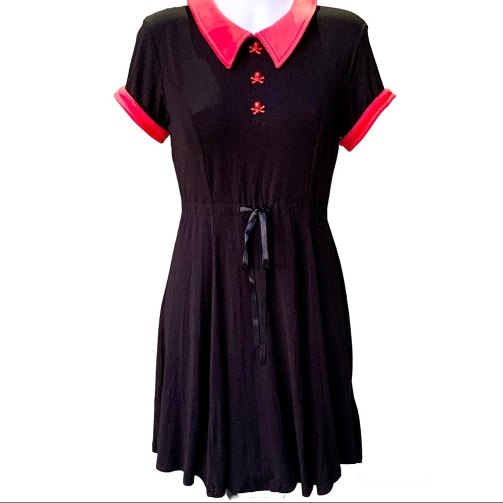 KILLSTAR BLACK AND RED DRESS.